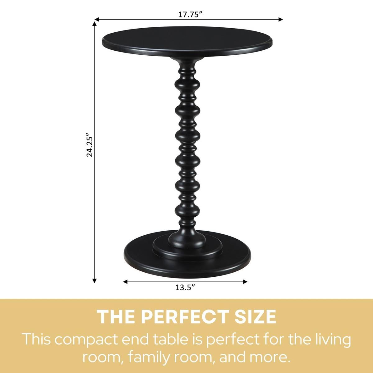 Convenience Concepts Palm Beach Spindle End Table