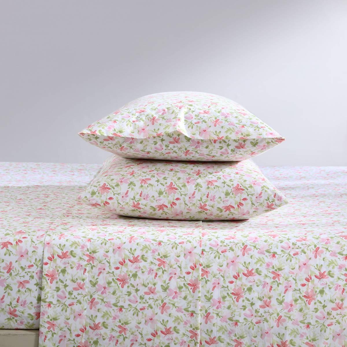 Laura Ashley Norella 100% Cotton Floral Sheet Set