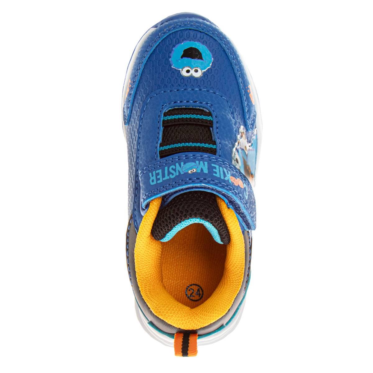Little Kid Sesame Street Cookie Monster Fashion Sneaker