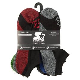 Mens Starter 6pk. No Show Socks