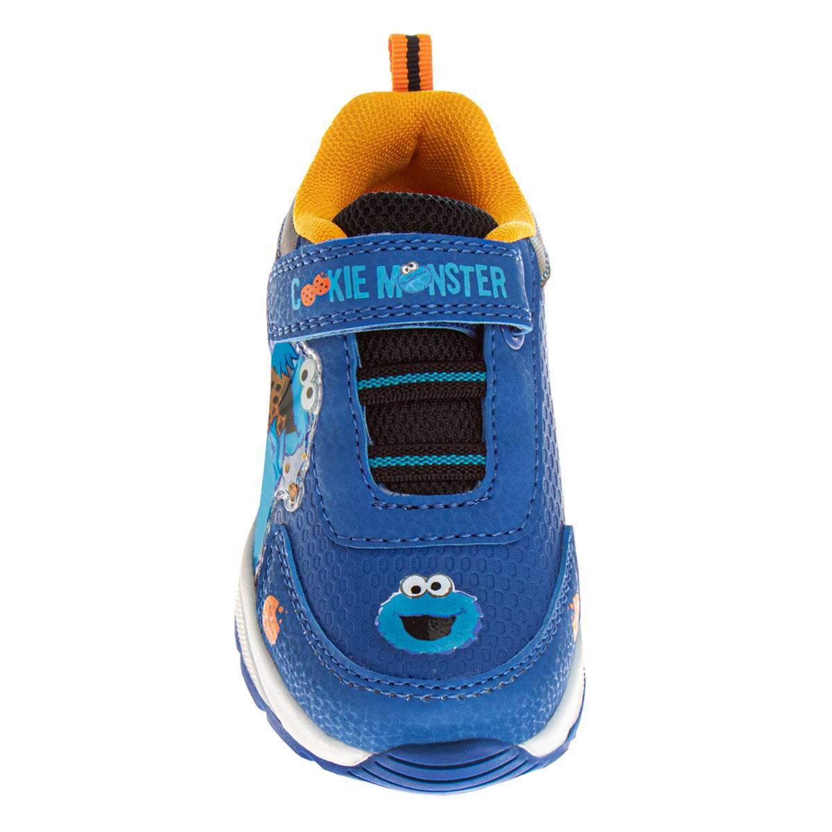 Little Kid Sesame Street Cookie Monster Fashion Sneaker