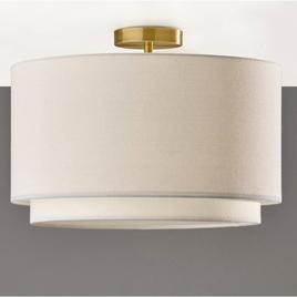 Adesso Finley Double Layer Flush Mount Fixture