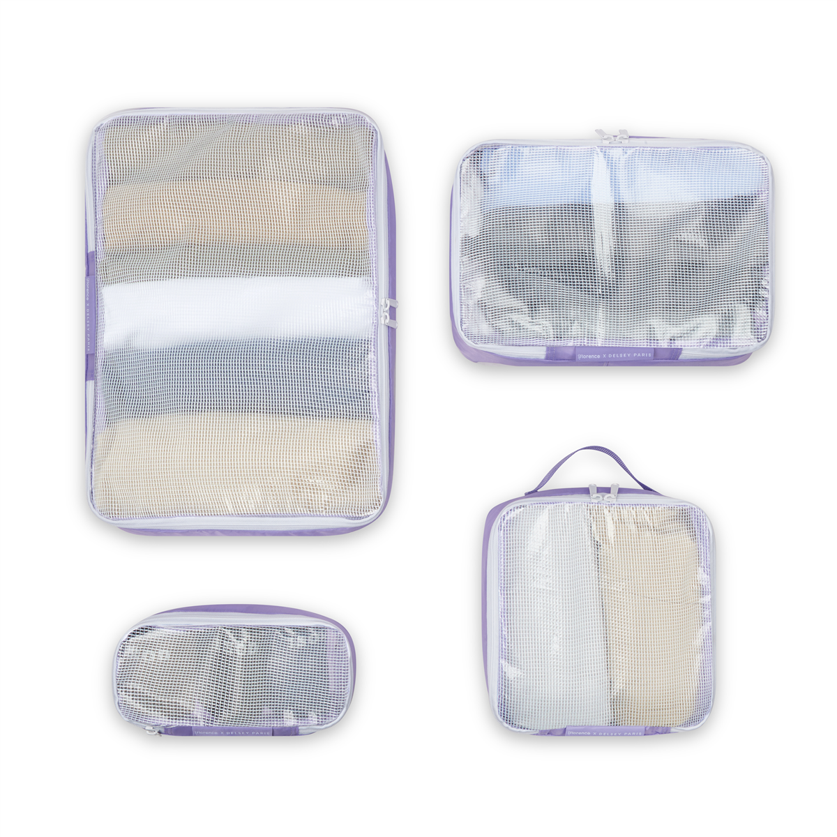 Florence By Mills x Delsey Paris No Drama Packing Cubes Set