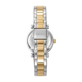 Womens DKNY Essentials Two-Tone Silver Dial Watch - DK1L090M0085