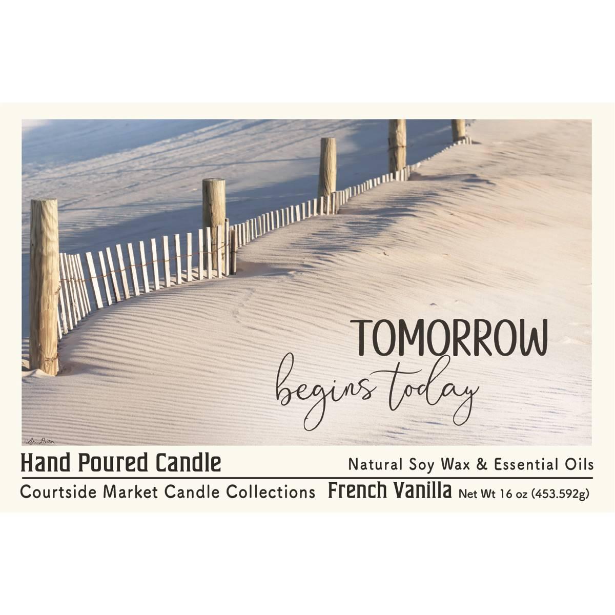 Courtside Market® Tomorrow 16oz. French Vanilla Jar Candle