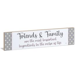 Friends & Family Recipe Sign