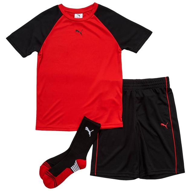 Boys (8-20) Puma® 3pc. Performance Tee/Shorts/Socks Set