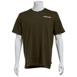 Mens LANDS END(R) Short Sleeve Graphic Tee - Forest