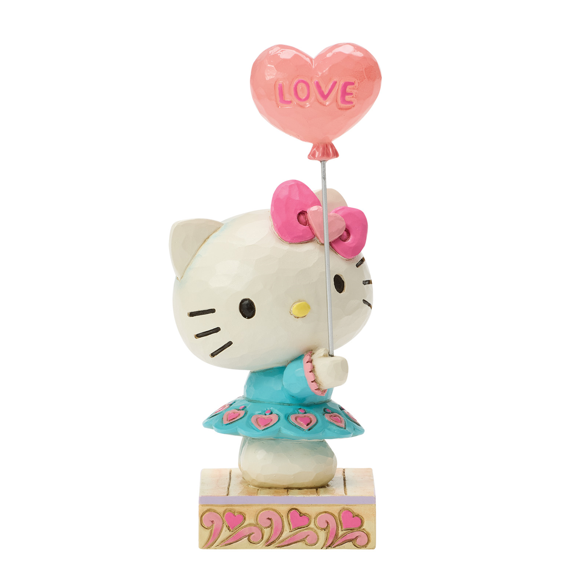 Jim Shore San Rio Hello Kitty Heart Balloon Figuri