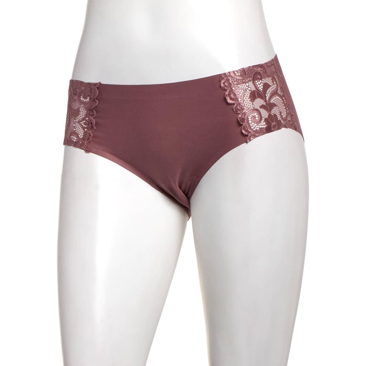 Womens Laura Ashley(R) Micro Laser Hipster Panties - LS3284CS