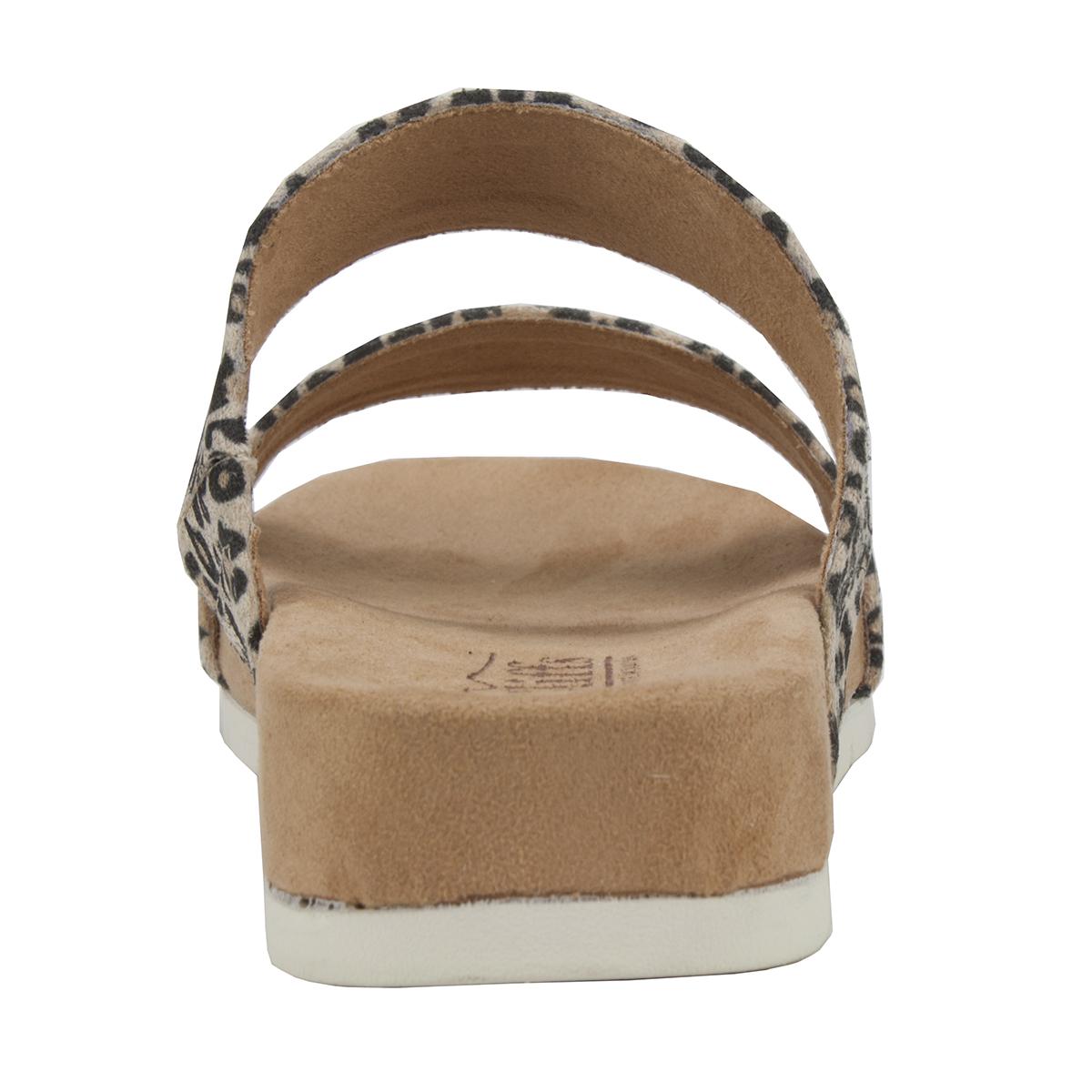 Womens Cliffs by White Mountain Tahlia Leopard Sandals