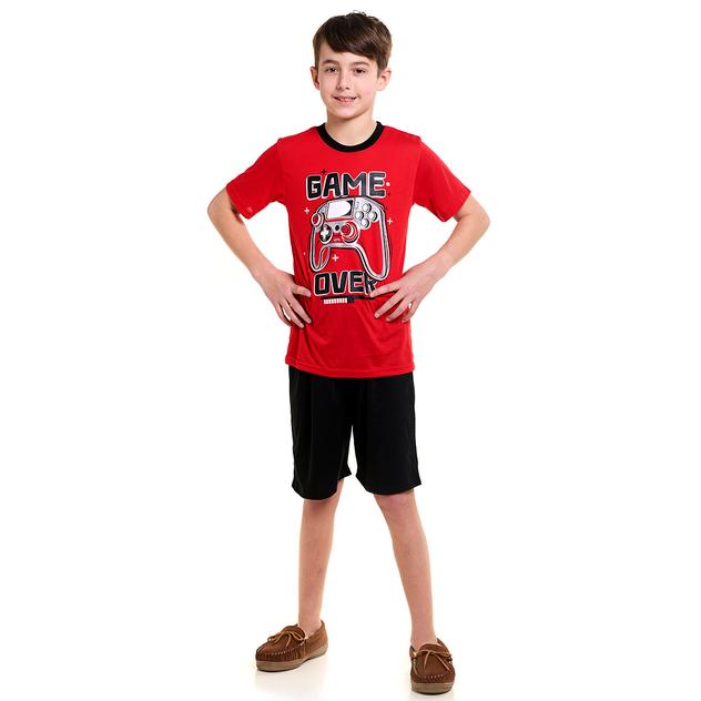Boys (4-7) 2pc. Game Over Pajama Set
