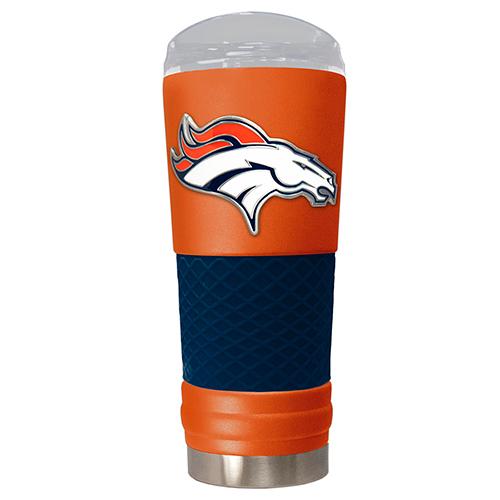 NFL Denver Broncos DRAFT Powder Coated Stainless Steel Tumbler