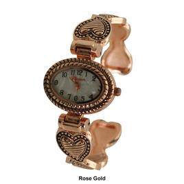 Womens Olivia Pratt™ Heart Details Bangle Women Watch - H10038