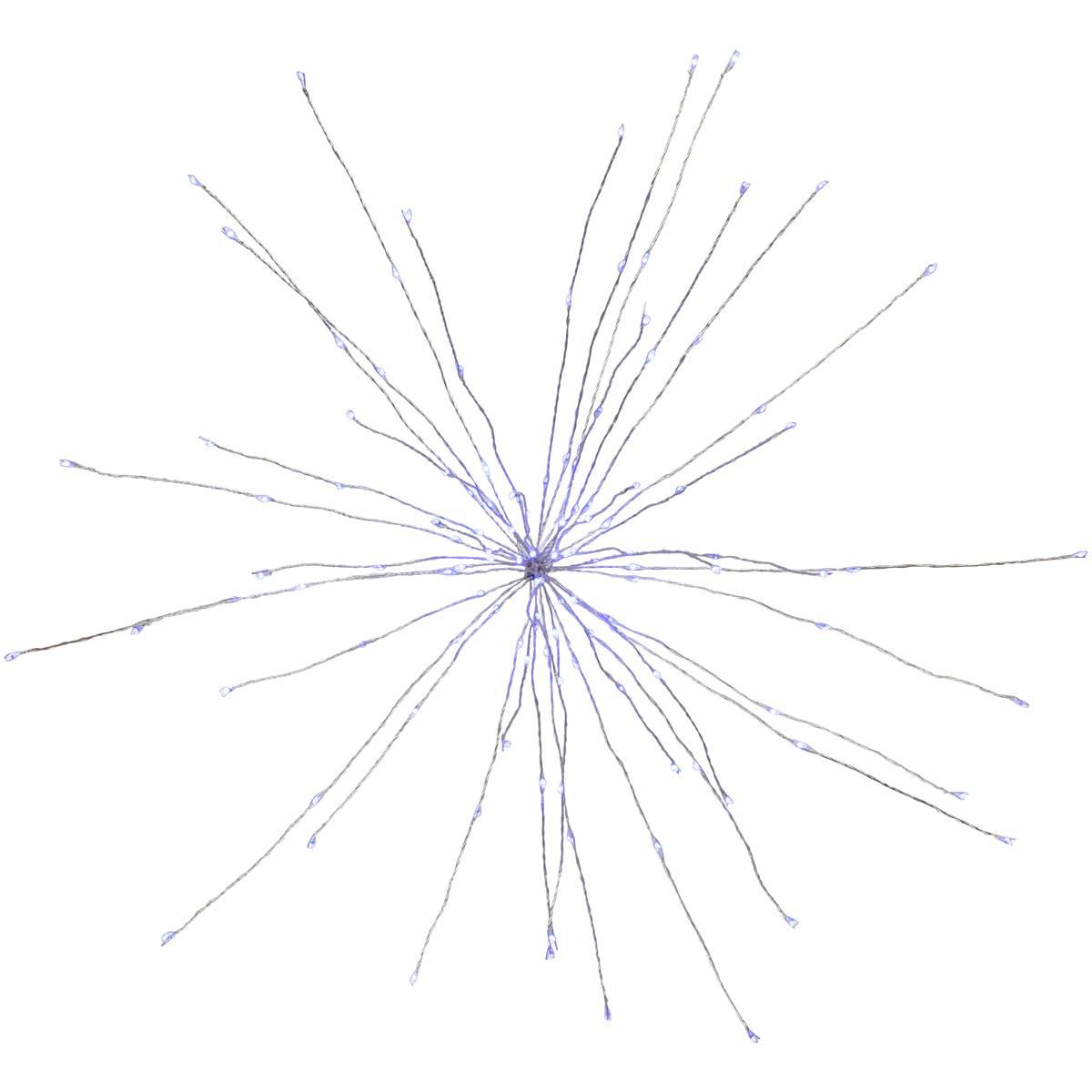 Northlight Seasonal 20in. LED Silver Branch Christmas Décor