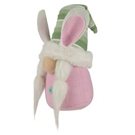 Northlight Seasonal Gnome Girl with Bunny Ears Easter Figurine