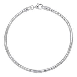 Sterling Silver Real Snake Chain Bracelet