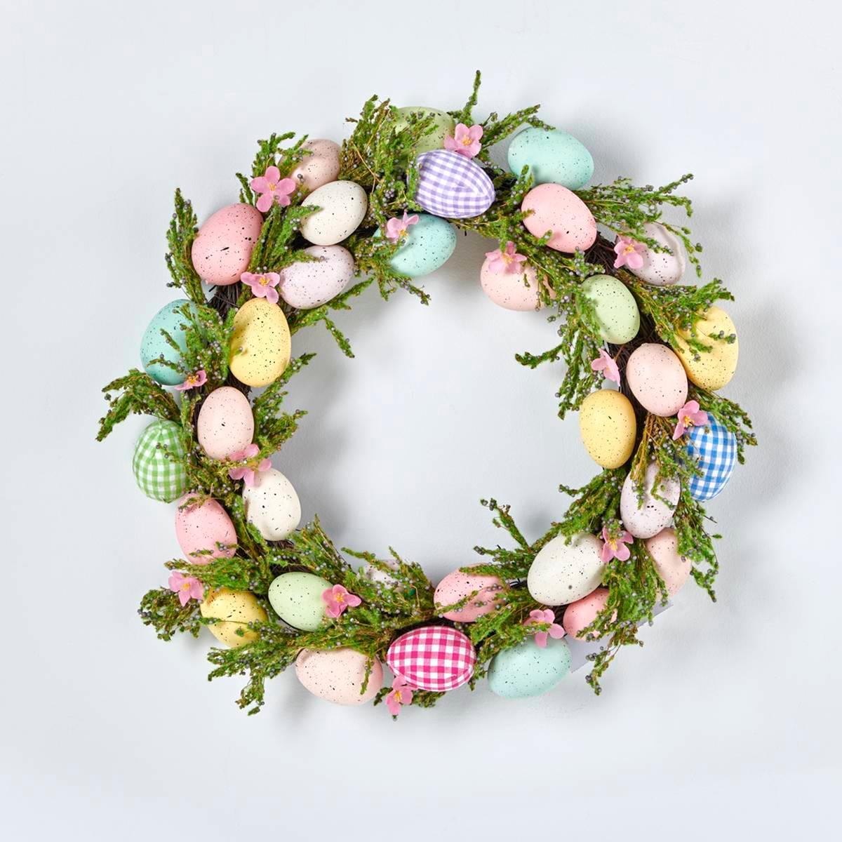 Easter Egg Wreath