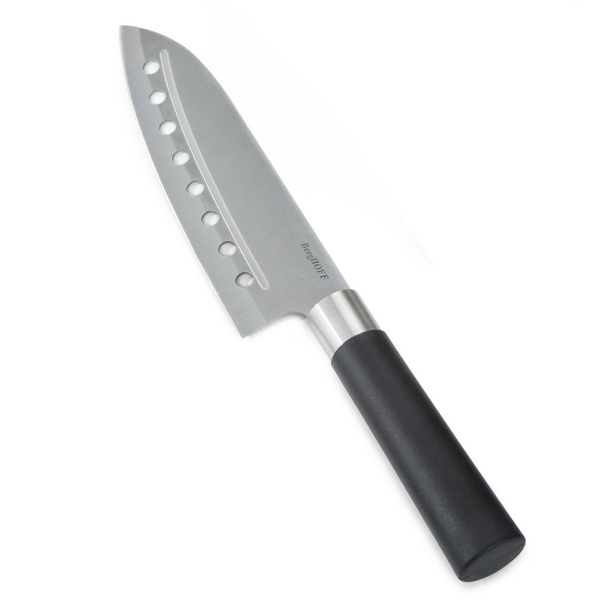 BergHOFF DiNA Codon 6.75in. Santoku Knife w/ Holes