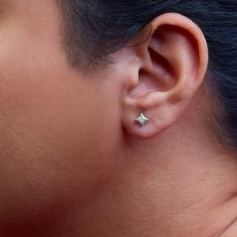 Haus of Brilliance 10kt. White Gold 1/5ctw. Diamond Stud Earrings