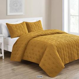 VCNY Home Kaleidoscope Embossed Geometric Quilt
