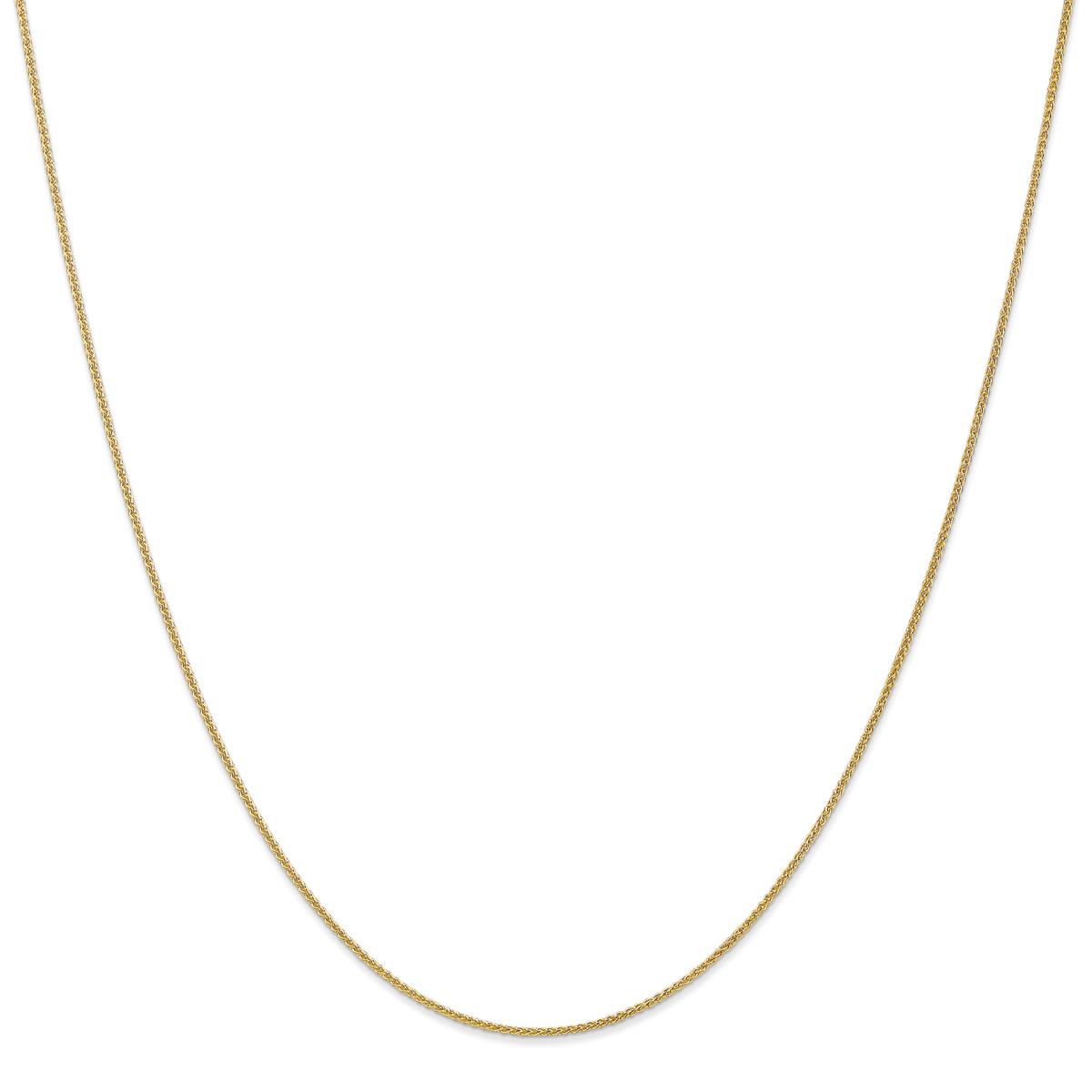 Gold Classics(tm) 10kt. Yellow Gold 1mm 18in. Spiga Chain