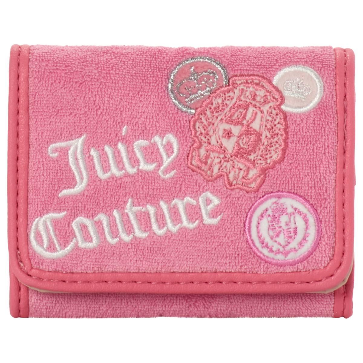 Womens Juicy Couture Girls Rule Trifold Wallet