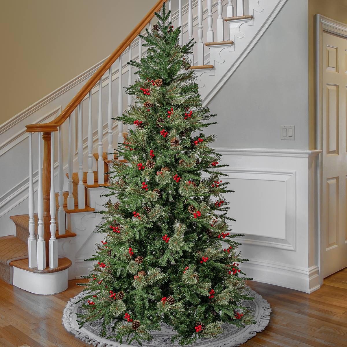 National Tree 7.5ft. Feel-Real® Virginia Pine Christmas Tree