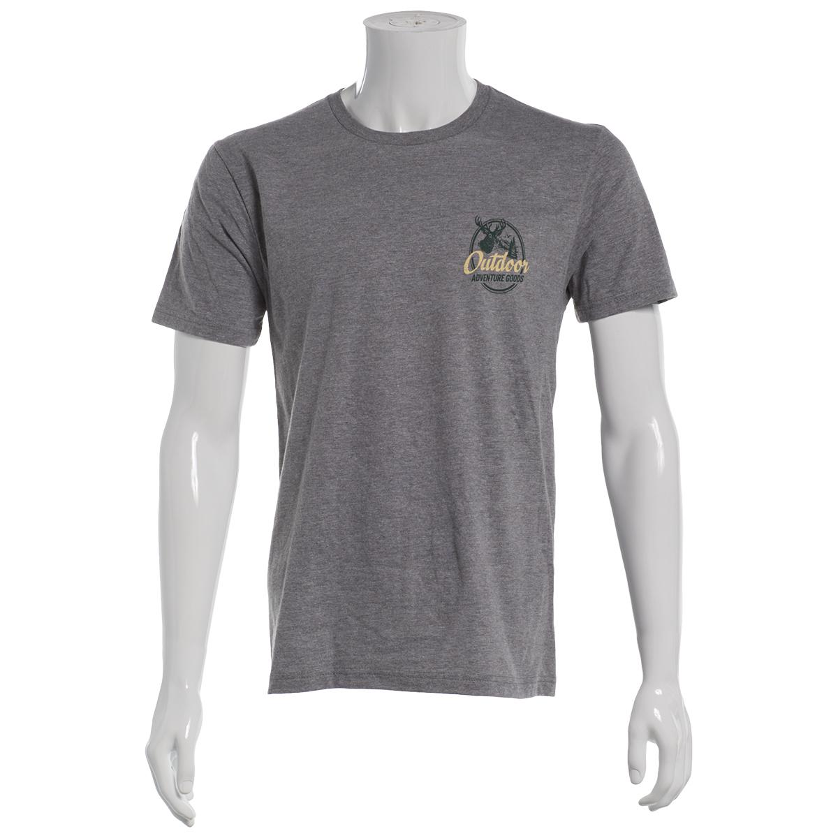Mens Outdoor Decision Short Sleeve Tee - Graphite