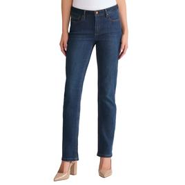 Womens Jones New York Lexington Straight Leg Jeans - Indigo