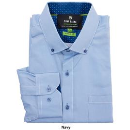 Mens Tom Baine Performance Regular Fit Checkered Dress Shirt