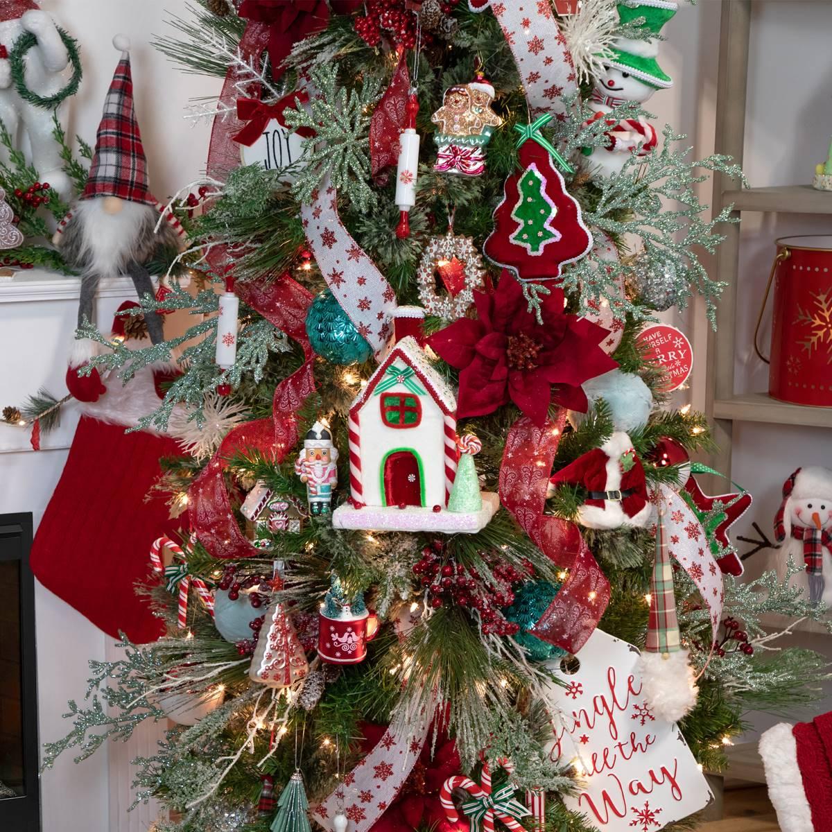 Northlight Seasonal 7.25in. Rolling Pin Glass Christmas Ornament