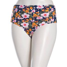 Womens Catherine Malandrino Bloom Floral High Waisted Swim Bottom