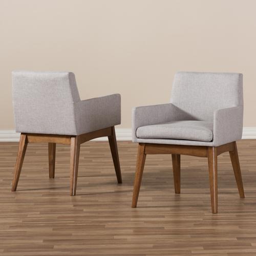 Baxton Studio Nexus Dining Armchairs - Set of 2