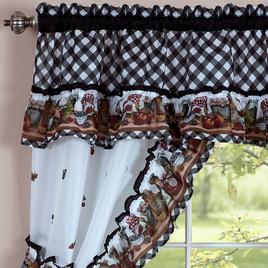 Achim Mason Jars Kitchen Curtain Set