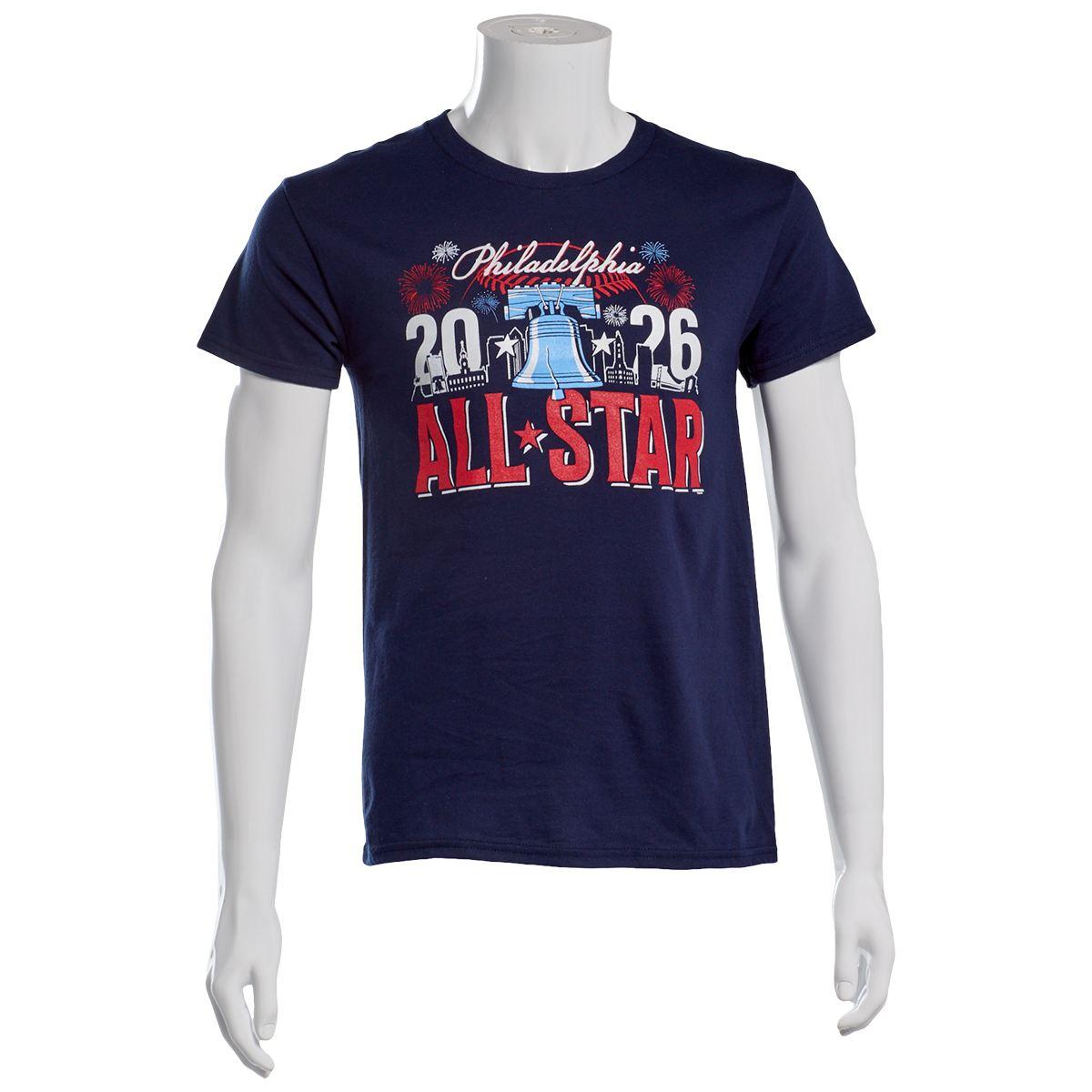 Mens Tailgate Philadelphia Baseball Fireworks 2026 All Star Tee