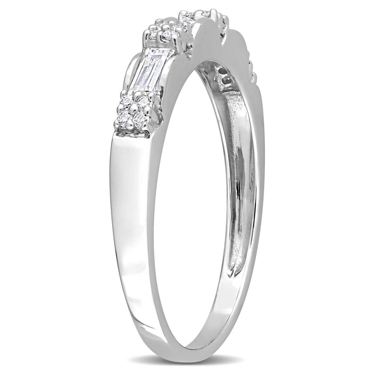 Gemstone Classics™ 2/5kt. Moissanite Baquette Ring