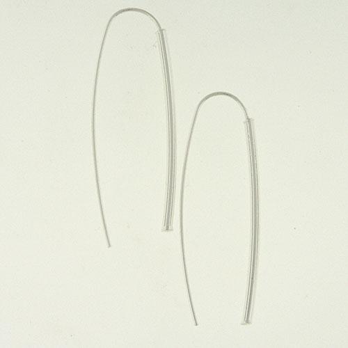 Sterling Silver Stilleto Earrings