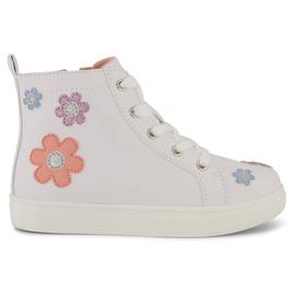 Big Girls Jessica Simpson Gina Flower High-Top Fashion Sneakers