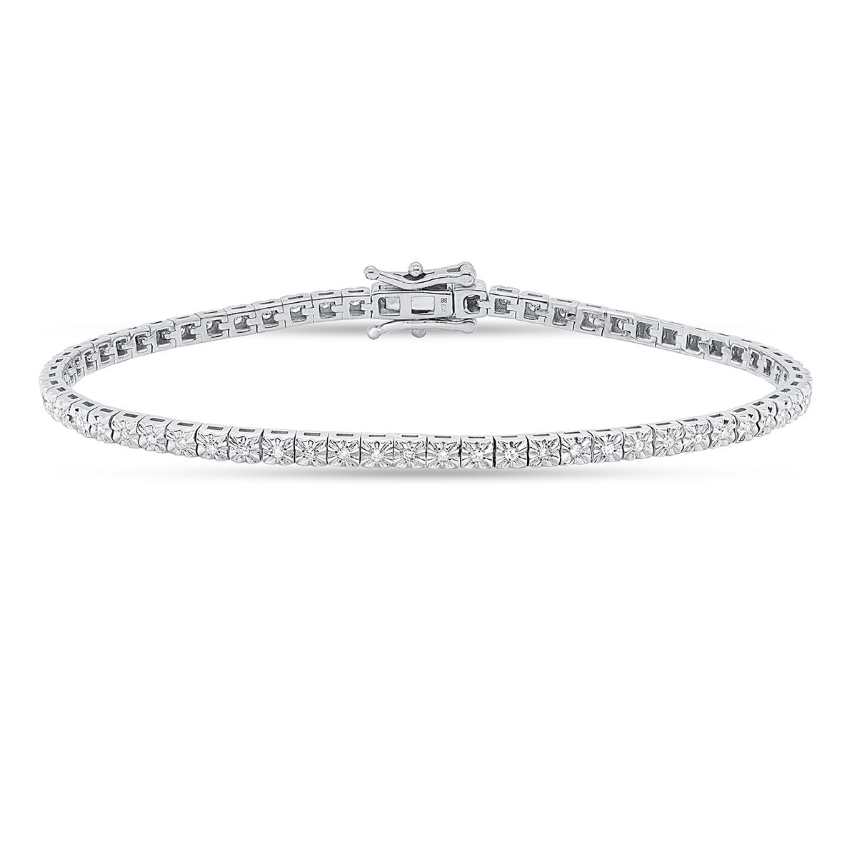 Nova Star(R) 0.50ctw. Lab Grown Diamond Tennis Bracelet