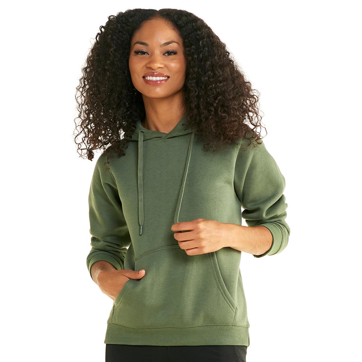 Womens Starting Point Ultrasoft Fleece Pullover Hoodie