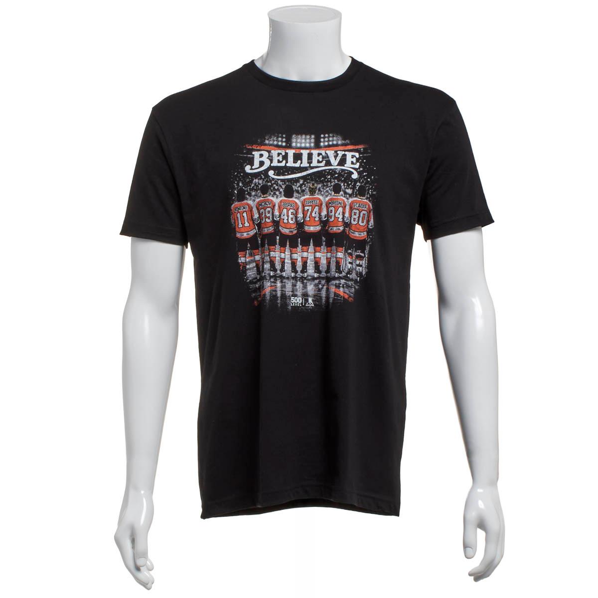 Mens NHLPA Philadelphia Flyers Believe Short Sleeve Tee