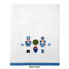 Avanti Nutcracker Trellis Towel Collection