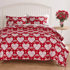 Greenland Home Fashions™ Novelty Holiday Matelassé Coverlet Set