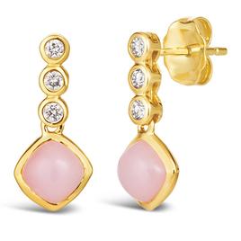 Le Vian(R) Honey Gold(tm) Pink Opal Nude Diamonds(tm) Drop Earrings