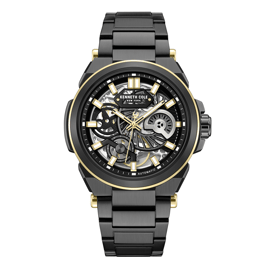Mens Kenneth Cole New York(R) Automatic Black Watch - KCWGY0065606