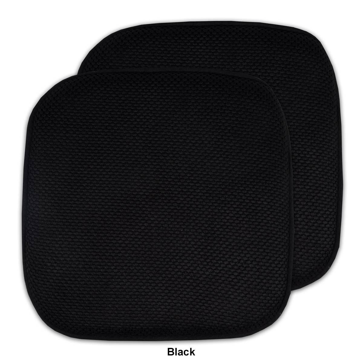 Sweet Home Collection Honeycomb Memory Foam Non-Slip Chair Pad