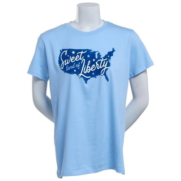 Womens Home of the Brave Sweet Liberty Short Sleeve Tee