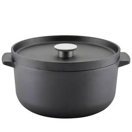 KitchenAid(R) Seasoned Cast Iron Dutch Oven Casserole Pot
