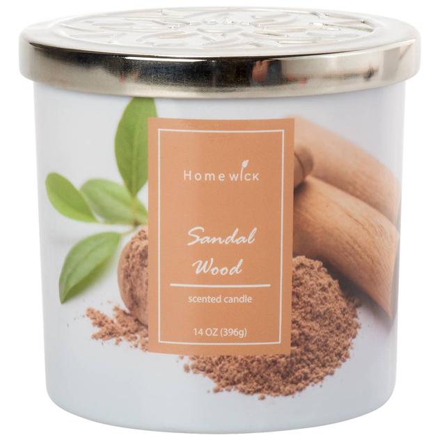 Homewick 14oz. 3-Wick Sandalwood Candle